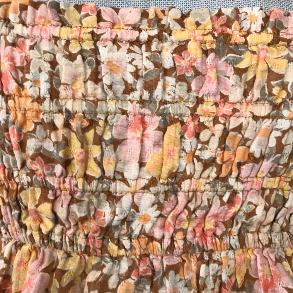 American Eagle Outfitters Floral Cami Crop Top - Picture 4 of 4
